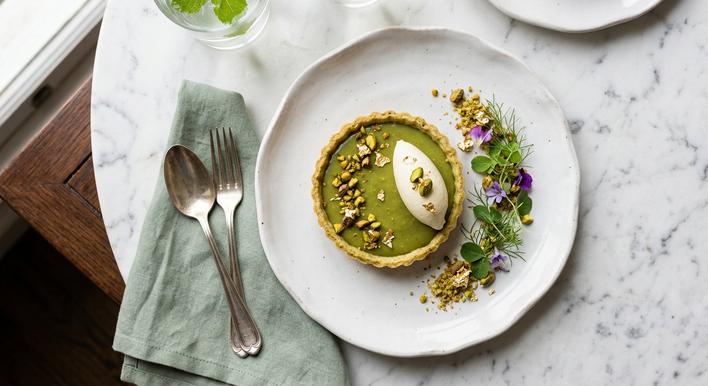 Antep fıstıklı tart